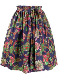 Givenchy пышная юбка с цветочным принтом