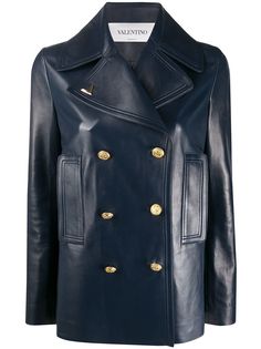 Valentino двубортная куртка VGold