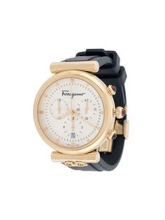 Salvatore Ferragamo Watches наручные часы Ora с резиновым ремешком