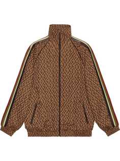 Gucci куртка оверсайз с узором G Rhombus