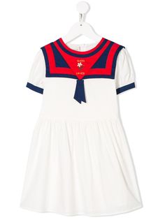 Gucci Kids декорированное платье