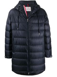 Moncler длинный пуховик