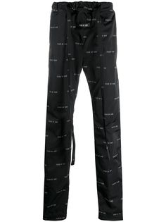 Fear Of God спортивные брюки с логотипом