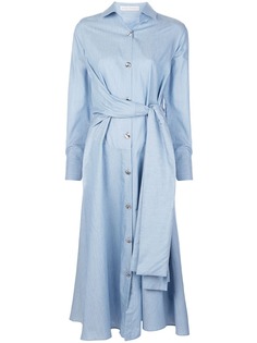 Palmer//Harding платье-рубашка Julia с завязками на рукавах