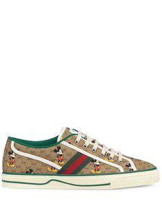 Gucci кеды Gucci Tennis 1977 из коллаборации с Disney