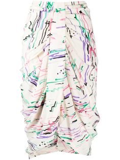 Isabel Marant юбка миди со сборками