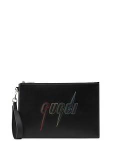 Gucci клатч с логотипом Gucci Blade