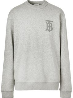Burberry толстовка с монограммой