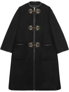 Gucci однобортное пальто