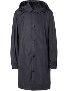 Burberry пальто со съемным капюшоном