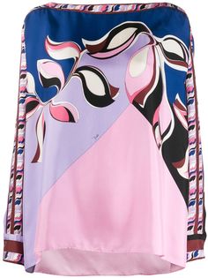 Emilio Pucci блузка Heliconia с принтом