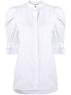 Alexander McQueen рубашка с пышными плечами