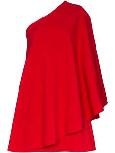 Valentino расклешенное платье мини на одно плечо