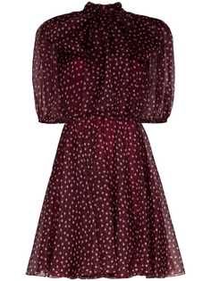 Dolce & Gabbana платье мини в горох