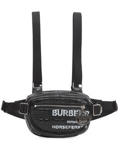 Burberry поясная сумка Cannon с принтом Horseferry
