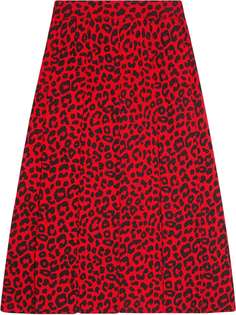 Gucci леопардовая юбка