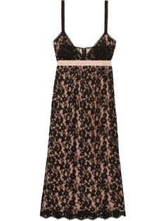 Gucci кружевное платье