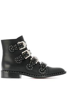 Givenchy ботинки с пряжками и заклепками