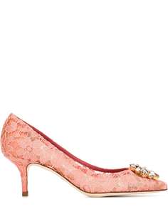 Dolce & Gabbana кружевные туфли-лодочки Bellucci