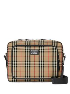 Burberry сумка-мессенджер в клетку Vintage Check