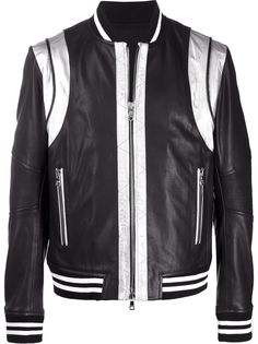 Balmain бомбер с голографическим эффектом