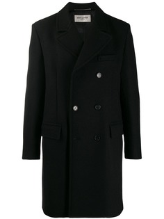 Saint Laurent двубортный бушлат