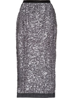 Miu Miu юбка-карандаш с пайетками