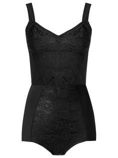 Dolce & Gabbana кружевное боди с цветочным узором