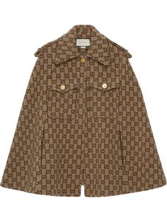 Gucci кейп с монограммой