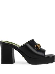 Gucci мюли Horsebit 60