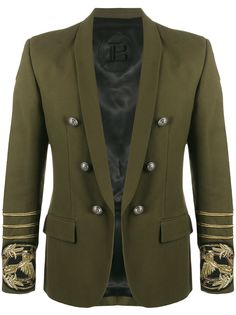 Balmain пиджак с вышивкой