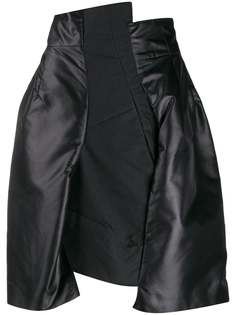 Comme Des Garçons Pre-Owned юбка 1990-х годов асимметричного кроя со вставками