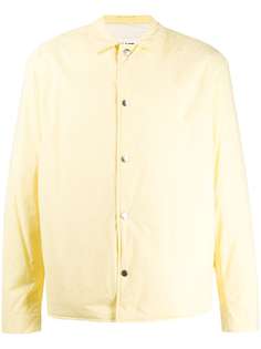 Jil Sander куртка-рубашка с заостренным воротником