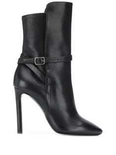 Saint Laurent ботильоны на высоком каблуке