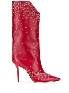 Jimmy Choo сапоги Bryndis 100 с заклепками