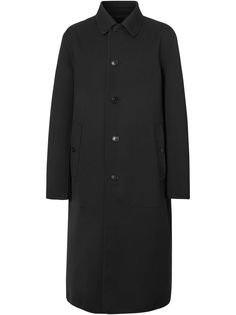 Burberry пальто с логотипом
