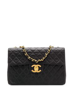 Chanel Pre-Owned сумка на плечо 1995-го года Jumbo 2.55 с ремнем-цепочкой