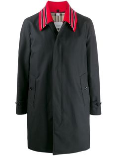Burberry пальто со съемным воротником