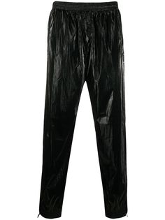 Givenchy спортивные брюки с глянцевым покрытием