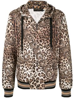 Dolce & Gabbana худи с леопардовым принтом