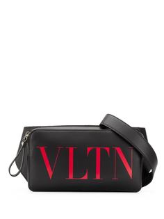Valentino Garavani поясная сумка с логотипом VLTN