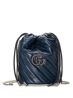 Gucci сумка-ведро GG Marmont размера мини