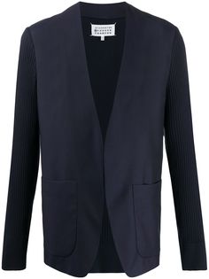 Maison Margiela пиджак с контрастными рукавами