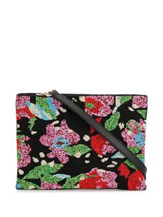 Miu Miu сумка-тоут с абстрактным цветочным узором