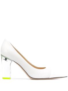 Jimmy Choo туфли-лодочки на прозрачном каблуке