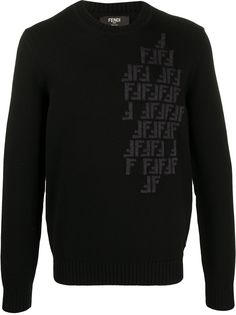 Fendi джемпер с логотипом FF