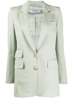 Max Mara однобортный блейзер