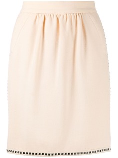 Chanel Pre-Owned короткая юбка в рубчик 1990-х годов