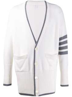 Thom Browne кардиган оверсайз с V-образным вырезом