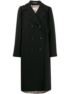 Dolce & Gabbana Pre-Owned двубортное пальто свободного кроя 1990-х годов